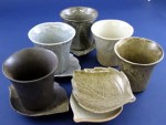 Japanese Cup & Saucer Set 'Leaf'